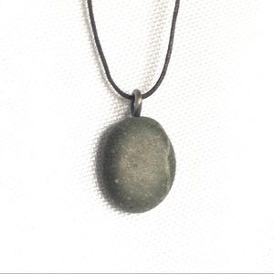 Therapy Stone Necklace Sterling Silver / 26-15”